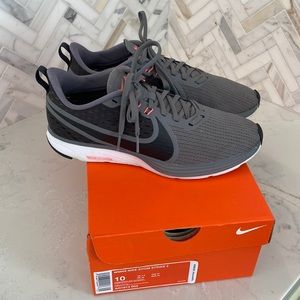 Nike Womens Zoom Strike 2 Size 10 Gunsmoke - Oil Grey - Lava Glow Sneakers